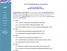 Tablet Screenshot of amg.swemorph.com